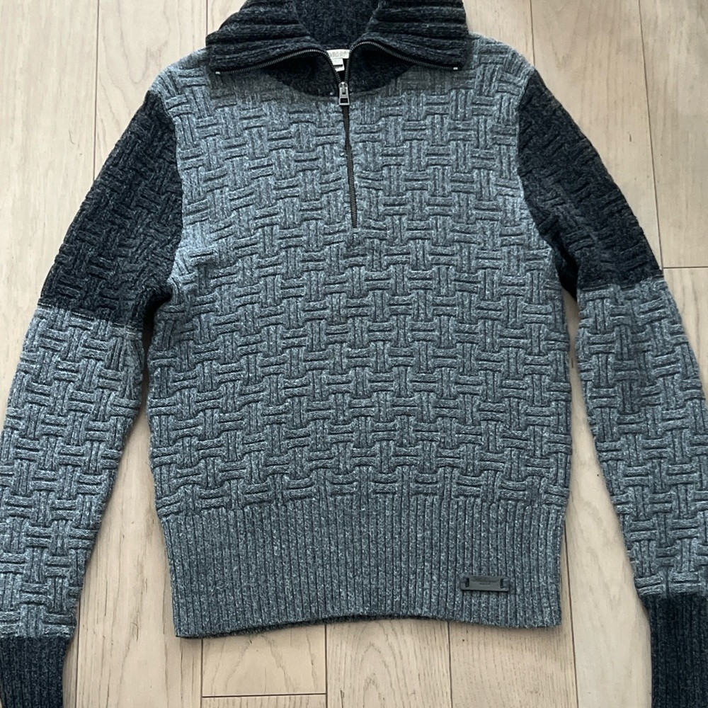 High Quality Quilted Burberry Brit Sweater